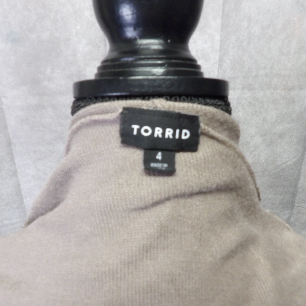Torrid Taupe Knit Cardigan - Picture 6 of 6